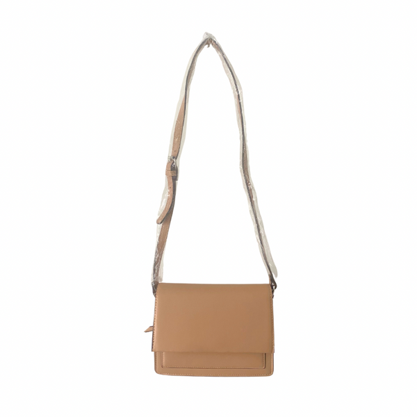 Classic Crossbody Shoulder Bag Camel - New