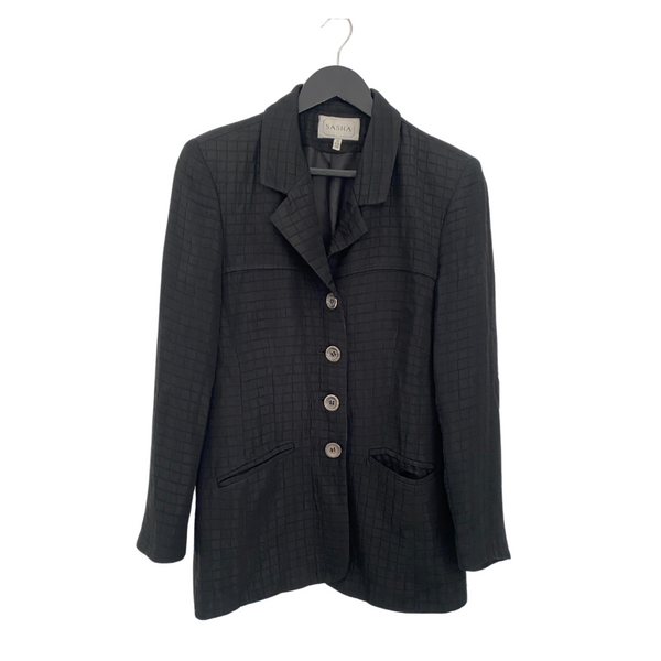Waffe Blazer Vintage  Black SIZE 12