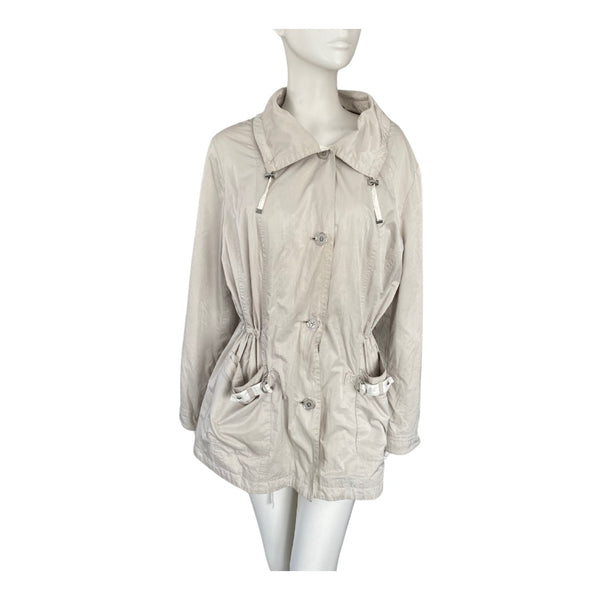 Lightweight Windbreaker Cream SIZE 20 - Preloved
