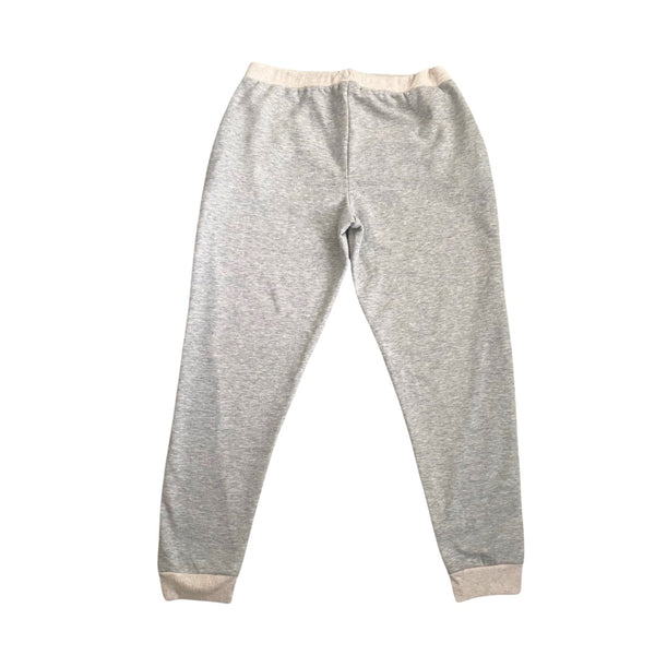 Contrast Tapered Jog Pants Grey SIZE L - New