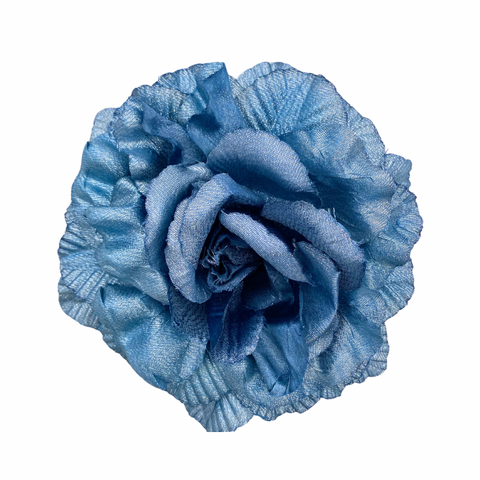 Corsage Brooch Pin Large Blue