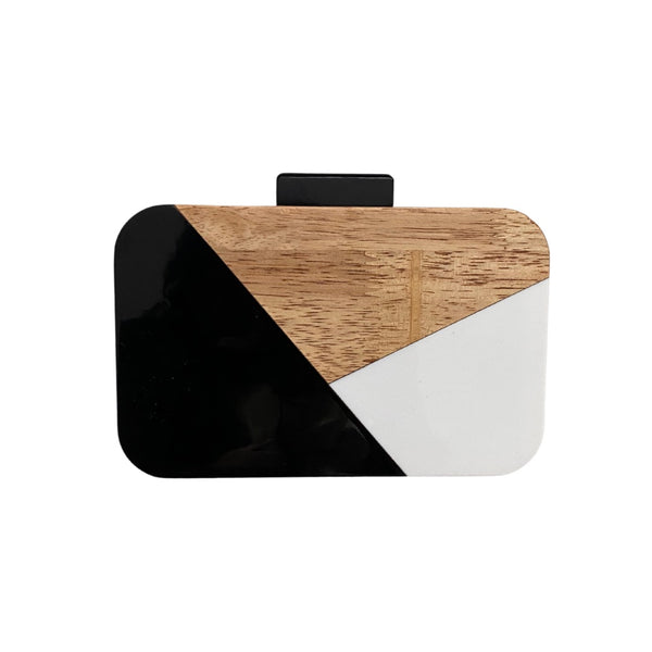 Mini Box Clutch Crossbody Bag - Preloved