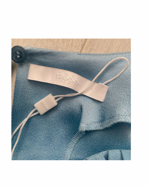 HUGO BOSS Dibanty Dolman Shift Dress Blue SIZE 14 - Preloved