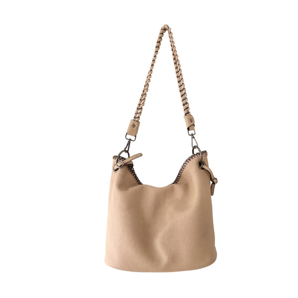 Boho Shoulder Bag Nude - Preloved