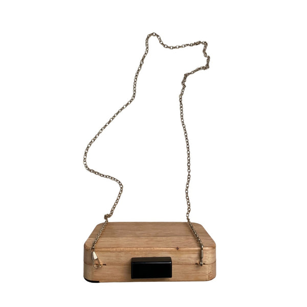 Mini Box Clutch Crossbody Bag - Preloved