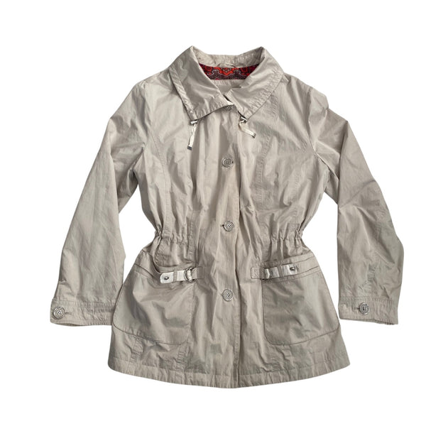 Lightweight Windbreaker Cream SIZE 20 - Preloved