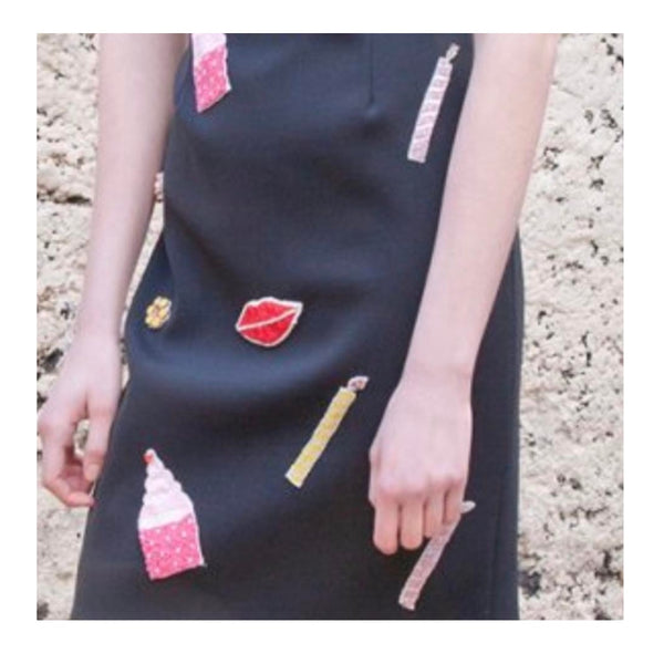 NATALIE B COLEMAN Birthday Dress Navy SIZE 12 - New