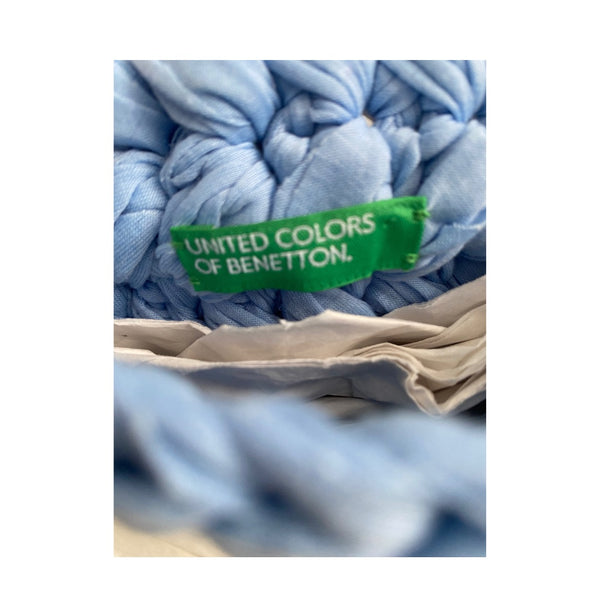 United Colours of Benetton Crotchet Crossbody Bag Blue