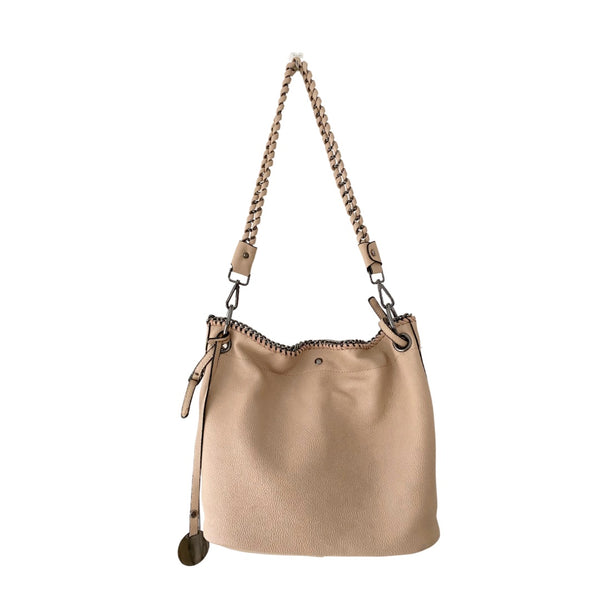 Boho Shoulder Bag Nude - Preloved