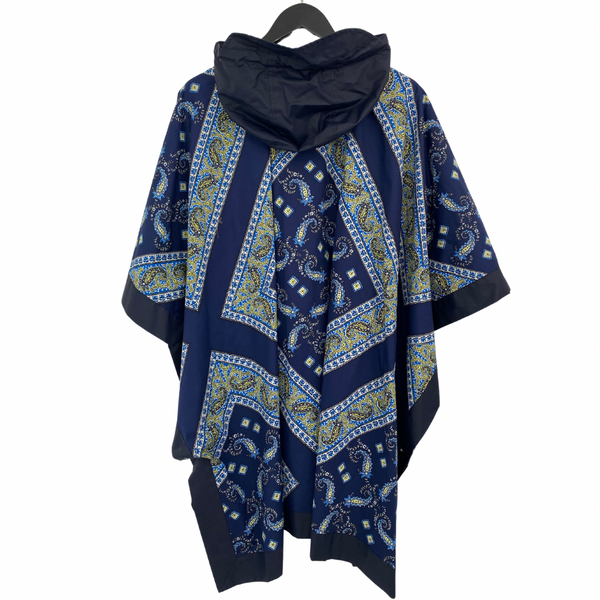 CLAUDIE PIERLOT Reversible Poncho Navy ONE SIZE