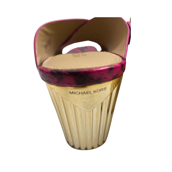MICHAEL KORS Porter Mules Pink SIZE 37 - New
