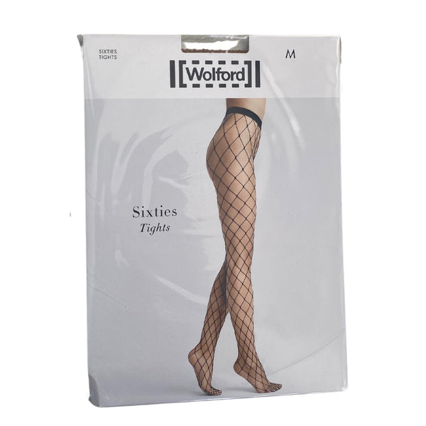 Large Fishnet Sixties Tights Wolford Black - New