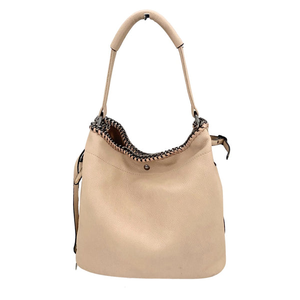 Boho Shoulder Bag Nude - Preloved