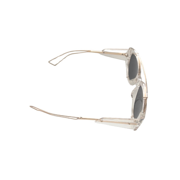 Crystal Clear Sunglasses Yellow - New