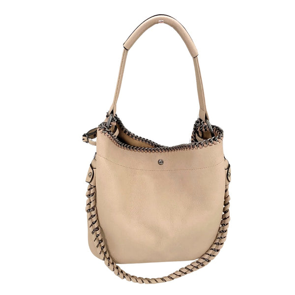 Boho Shoulder Bag Nude - Preloved