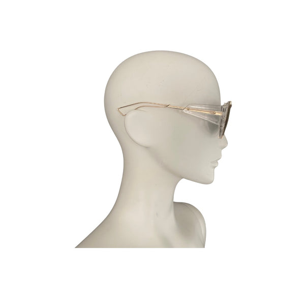 Crystal Clear Sunglasses Yellow - New