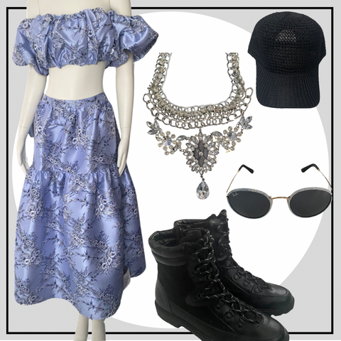 Bohemian Rock Chick Festival Look