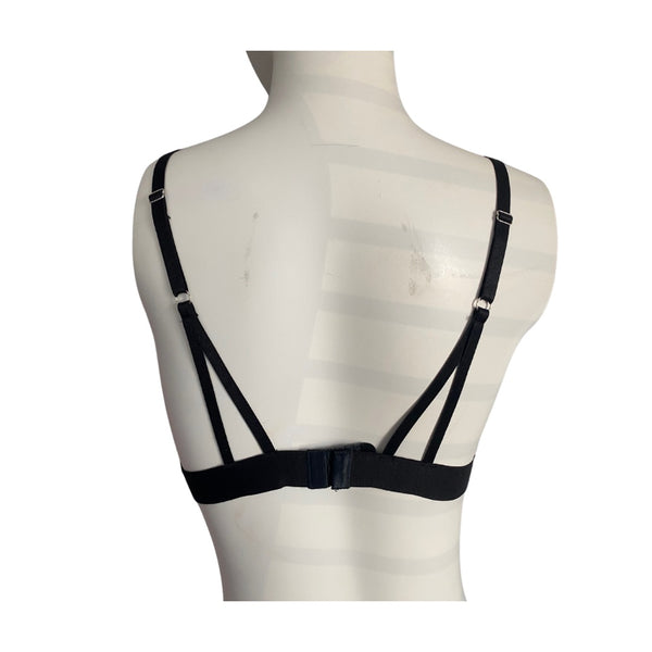 Floral Appliqué Bralet Nude SIZE 14-16 - New