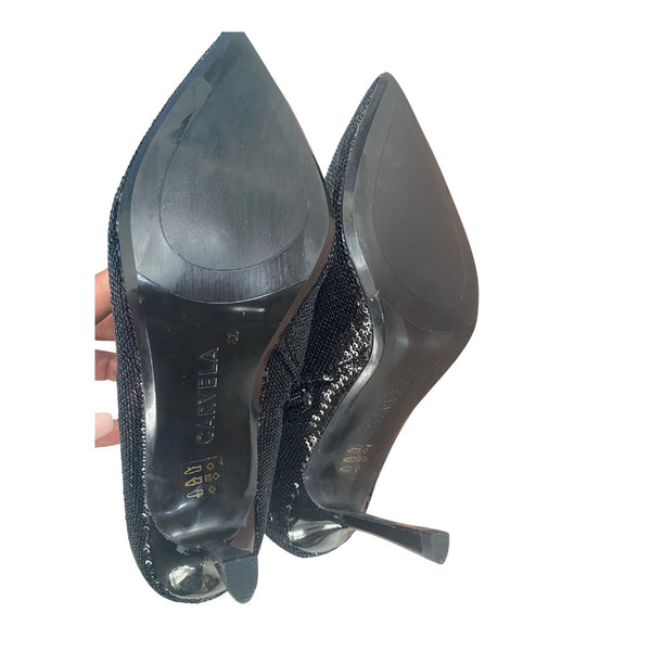 Carvela Attention Ankle Boots Sequins Black SIZE 41 - New