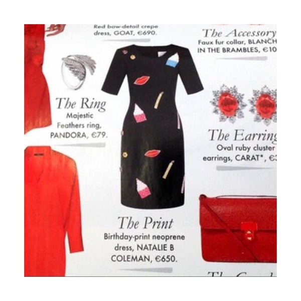 NATALIE B COLEMAN Birthday Dress Navy SIZE 12 - New