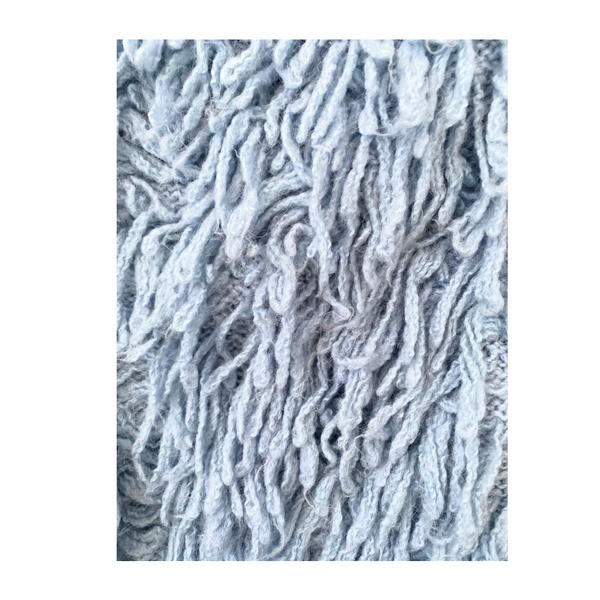 & Other Stories Short Cardigan Wool Blue SIZE S -Preloved