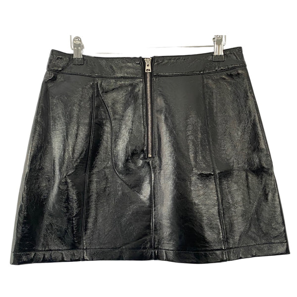 Patent Mini Skirt Black SIZE 12