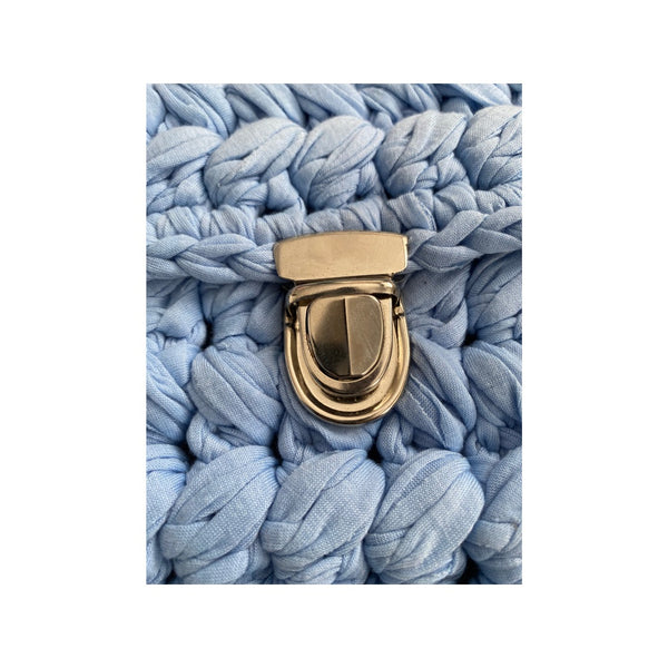 United Colours of Benetton Crotchet Crossbody Bag Blue