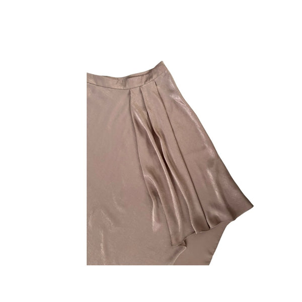 Beige skirt on a white background