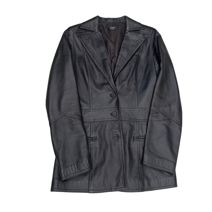 Black jacket on a white background