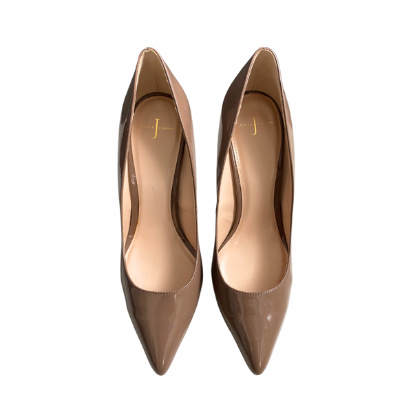 Jasper Conran Stiletto Court Shoes Patent Brown SIZE 41 - New