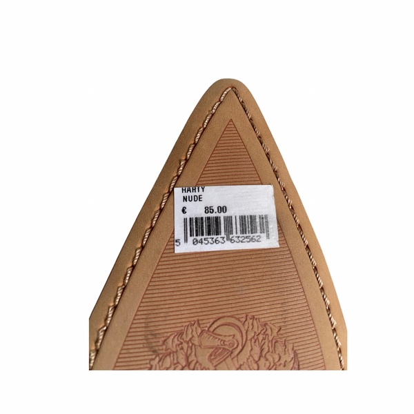 VINCE CAMUTO Harty Patent Leather Heels Nude SIZE 41