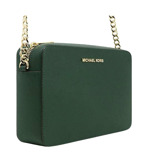 MICHAEL KORS Jet Set East West Crossbody Green