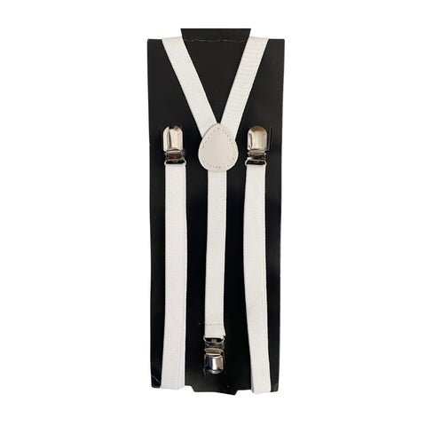 Suspenders White