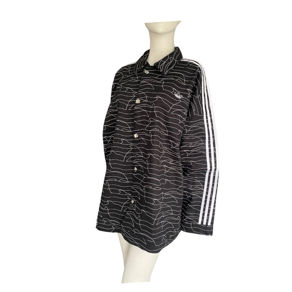 ADIDAS ORIGINALS Fakten Jacket Black SIZE 18