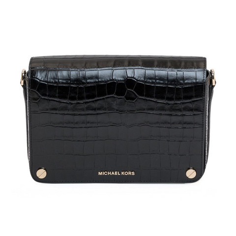 MICHAEL KORS Jetset Crossbody Flap Bag Black