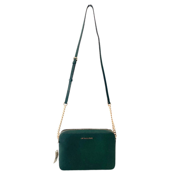 MICHAEL KORS Jet Set East West Crossbody Green