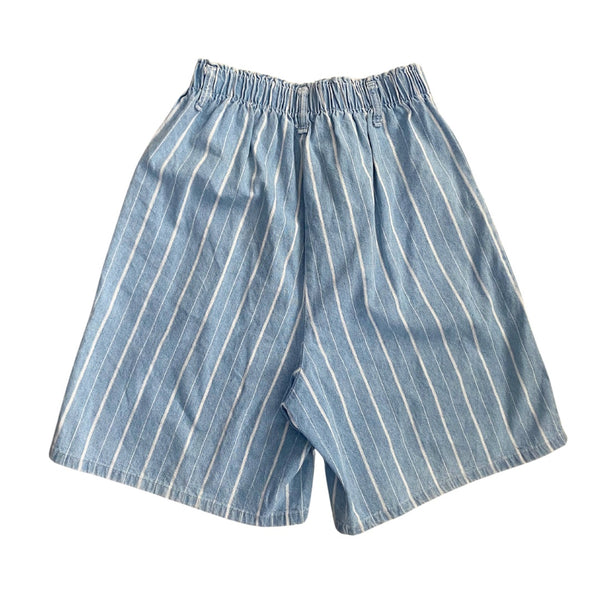 Pinstripe Jorts Blue SIZE 14