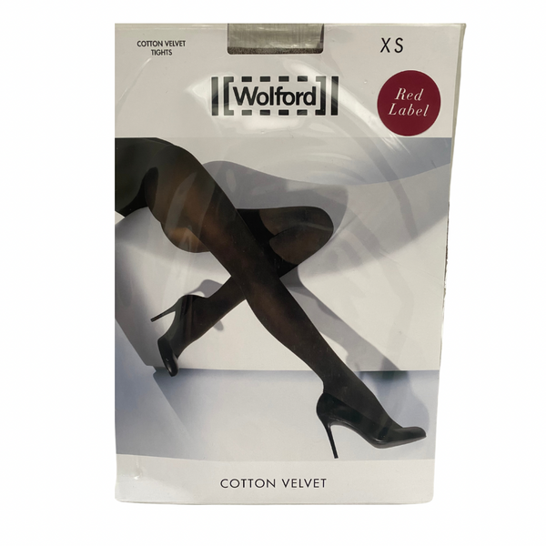 Cotton Velvet Tights Wolford Light Brown SIZE XS