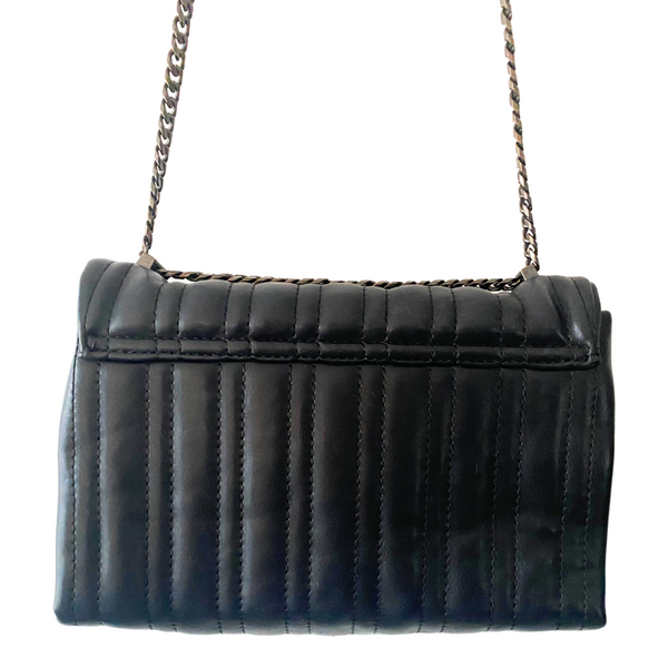 Quilted Classic Flap Bag Black