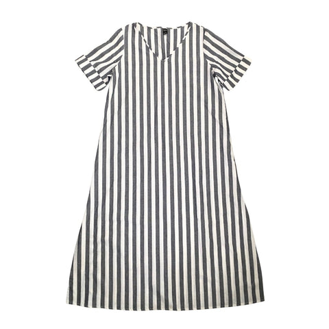 Striped Tunic Maxi Dress SIZE L