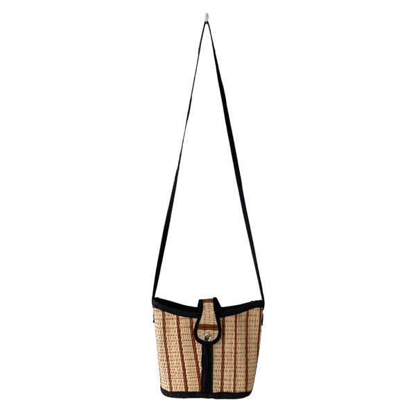 Raffia Crossbody Shoulder Bag