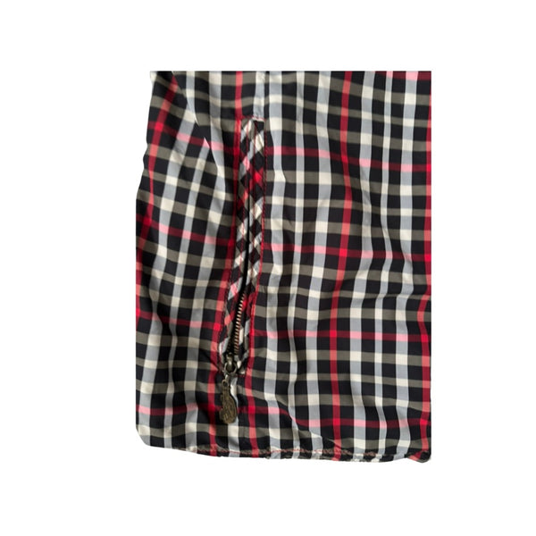 Golfino Lighweight Reversible Gilet Beige Check Size 16 - Preloved