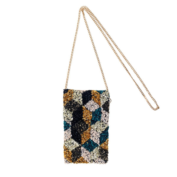 OLIVIA BONAS Maiko Sequins Bag Phoneholder