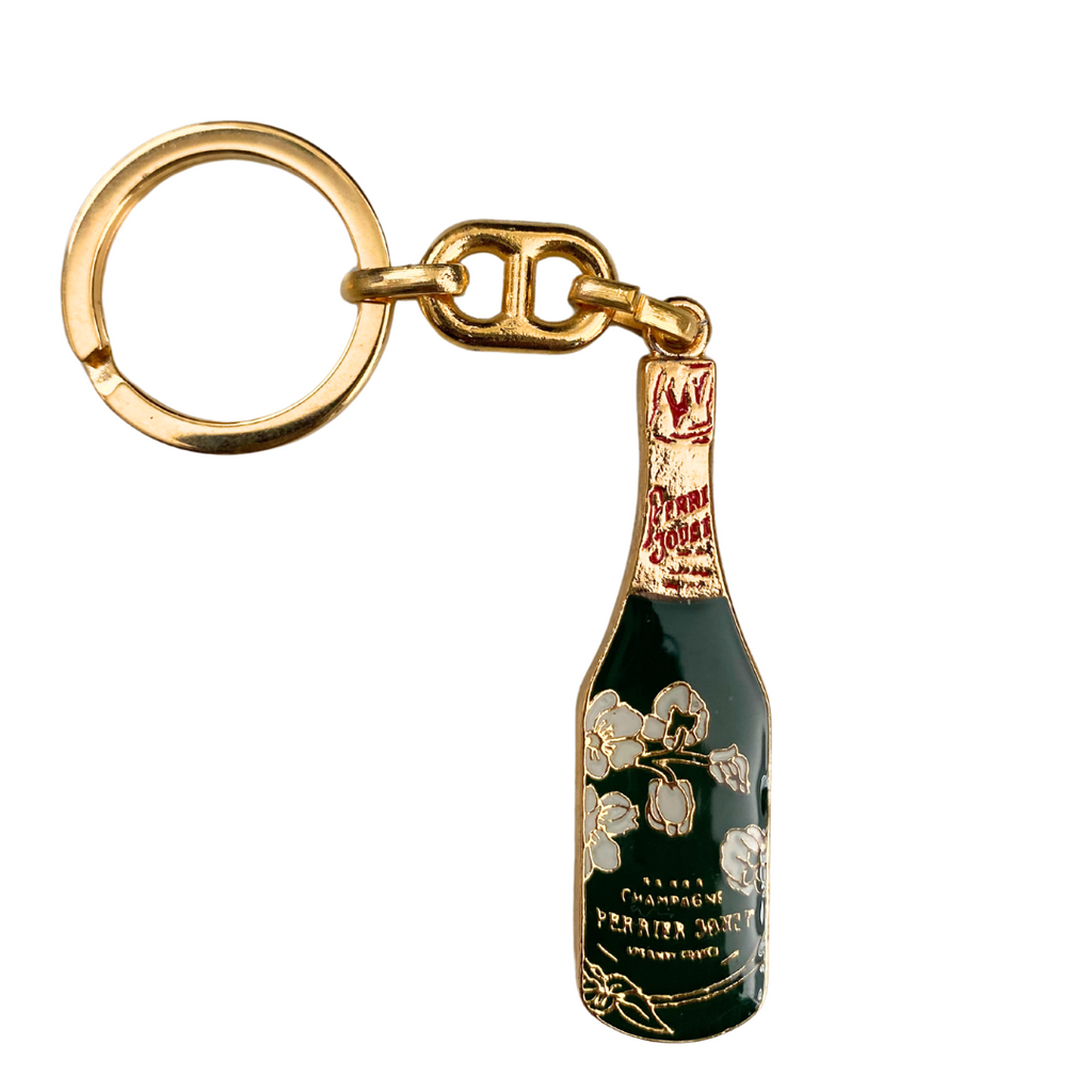 Champagne bottle keychain discount