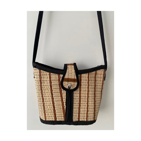 Raffia Crossbody Shoulder Bag