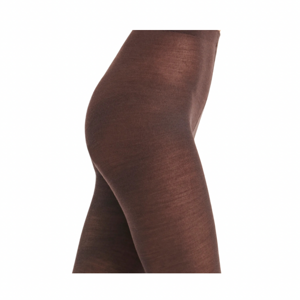 Merino Wool 200 Denier Tights Wolford Brown SIZE XS