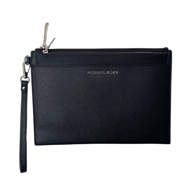 MICHAEL KORS Jet Set 2-in-1 Pouchette Clutch Bag