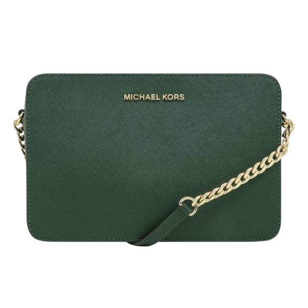 MICHAEL KORS Jet Set East West Crossbody Green