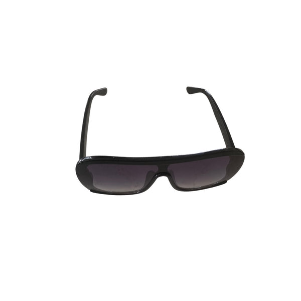 Shield Shade Oversized Sunglasses Black