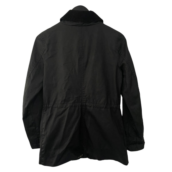 Faux Wax Jacket Black SIZE  8